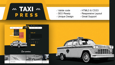 Photo of [Download-S2] TaxiPress - Taxi Company HTML5 Template