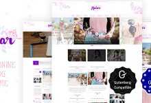 Photo of [Download-S2] Malar Blog v1.3 - Feminine Blog