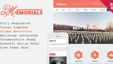 Photo of [Download-S2] Memorials v2.3.0 - Responsive Funeral WordPress Theme