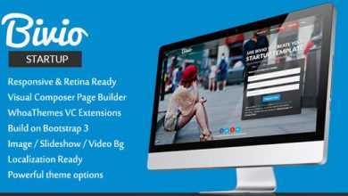 Photo of [Download-S2] Bivio v1.3.1 - Bootstrap 3 App Landing Page WordPress
