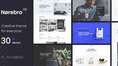 Photo of [Download-S2] Norebro v1.3.4 - Creative Multipurpose WordPress Theme