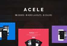 Photo of [Download-S2] Acele - App, Game, Product HTML Template
