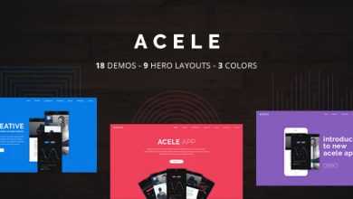Photo of [Download-S2] Acele - App, Game, Product HTML Template