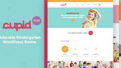 Photo of [Download-S2] CUPID v1.3 - Adorable Kindergarten WordPress Theme