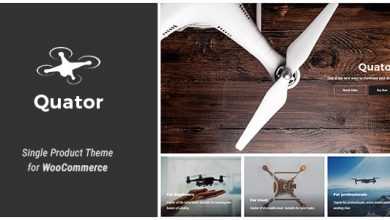 Photo of [Download-S2] Quator v1.1.0 - Single Product WordPress Theme