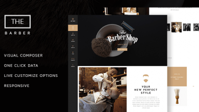 Photo of [Download-S2] The Barber Shop v1.8 - One Page Theme For Hair Salon
