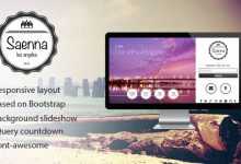 Photo of [Download-S2] Saenna - Themeforest Responsive Coming Soon Template
