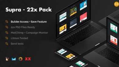 Photo of [Download-S2] Supra v2.0 - Pack of 20 Templates + Online Template Builder