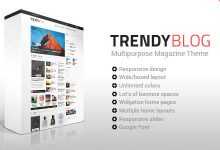 Photo of [Download-S2] TrendyBlog - Multipurpose Magazine HTML Template