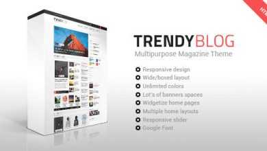 Photo of [Download-S2] TrendyBlog - Multipurpose Magazine HTML Template