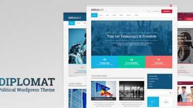 Photo of [Download-S2] Diplomat v1.2 - Political Candidate / Party WordPress Theme