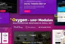 Photo of [Download-S2] Oxygen - Responsive Email with 100+ Modules + MailChimp Editor + Builder