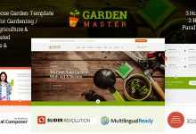 Photo of [Download-S2] Garden Master v1.3.0 - WordPress Agriculture and Lawn Shop theme