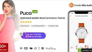 Photo of [Download-S2] Puca v1.4.1 - Optimized Mobile WooCommerce Theme