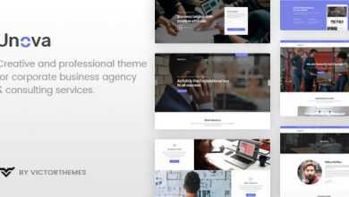 Photo of [Download-S2] Unova v1.3 - Consulting Business WordPress Theme