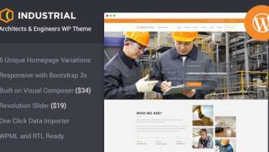 Photo of [Download-S2] Industrial v1.3.1 - Architects & Engineers WP Theme