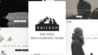 Photo of [Download-S2] Kailash - Minimal & Versatile Multi-Concept One page Theme