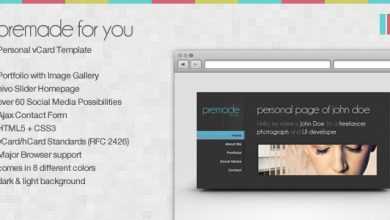Photo of [Download-S2] Premade for You - Themeforest Personal vCard Template