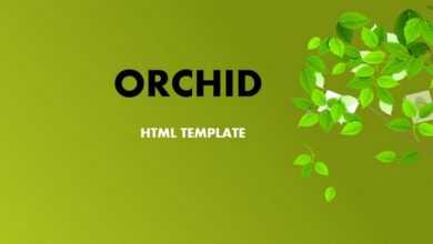 Photo of [Download-S2] Orchid v1.0 - HTML Template