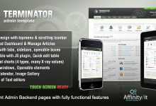 Photo of [Download-S2] TERMINATOR - 13 different Admin Backend pages