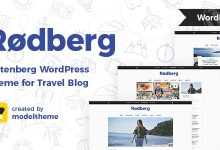 Photo of [Download-S2] Rodberg v1.1.1 - Travel Blog WordPress Theme Gutenberg Compatible