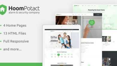 Photo of [Download-S2] HoomPotact v1.0 - Smart Alarm & Security Systems HTML Template