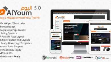 Photo of [Download-S2] AlYoum v5.4 - Retina Magazine & Blog WordPress Theme