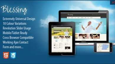 Photo of [Download-S2] Blessing Themeforest Responsive HTML5/CSS3 Template