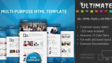 Photo of [Download-S2] Ultimate - Themeforest Responsive HTML Template