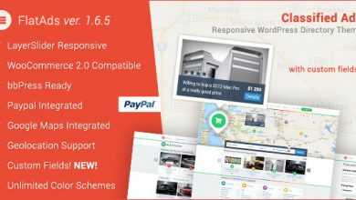Photo of [Download-S2] FlatAds v1.6.6 - Classified AdsWordPress Theme