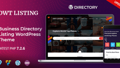 Photo of [Download-S2] DWT Listing v2.0.5 - Directory & Listing WordPress Theme