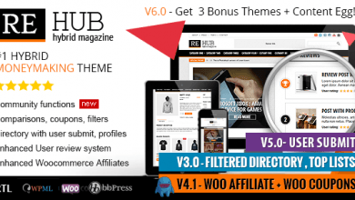 Photo of [Download-S2] REHub v6.0 - Directory, Shop, Coupon, Affiliate Theme