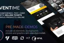 Photo of [Download-S2] Eventime v1.6.1 - Conference, Event, Fest, Ticket Store Theme