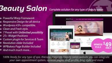 Photo of [Download-S2] Beauty Salon v3.6.2 - Responsive WordPress Template