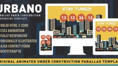 Photo of [Download-S2] Urbano - Themeforest Animated Under Construction Page