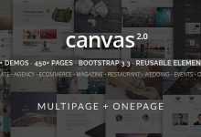 Photo of [Download-S2] Canvas v2.0 - The Multi-Purpose HTML5 Template