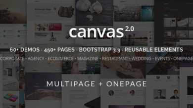 Photo of [Download-S2] Canvas v2.0 - The Multi-Purpose HTML5 Template