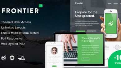 Photo of [Download-S2] Frontier + 10 Notify Templates & Themebuilder