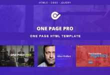 Photo of [Download-S2] One Page Pro - Multi Purpose OnePage HTML Template