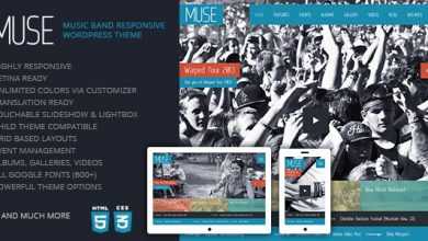Photo of [Download-S2] Muse: Themeforest Music Band Responsive WP Theme