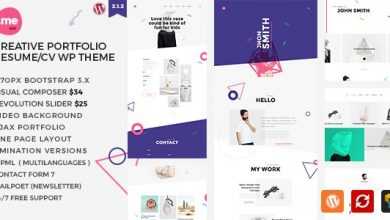 Photo of [Download-S2] Me v2.1 - Creative Portfolio & Resume / CV WordPress Theme