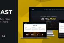 Photo of [Download-S2] Akast - Themeforest One & Multi-Page Premium Theme