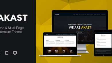 Photo of [Download-S2] Akast - Themeforest One & Multi-Page Premium Theme