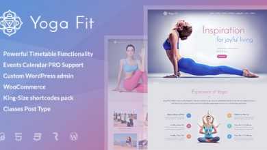 Photo of [Download-S2] Yoga Fit v1.2.4 - Sports, Fitness & Gym WordPress Theme