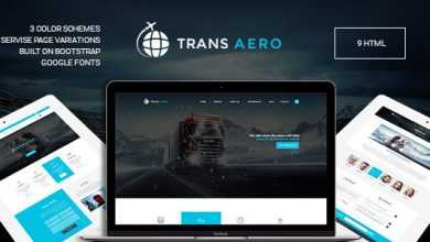 Photo of [Download-S2] TransAero - Transport & Logistics HTML Template