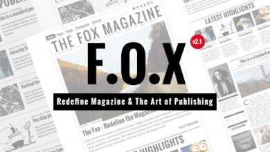 Photo of [Download-S2] The Fox v2.1.2 - Contemporary Magazine Theme for Creators