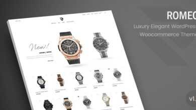 Photo of [Download-S2] Romeo v1.0 - Luxury Modern WooCommerce WordPress Theme