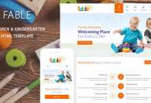 Photo of [Download-S2] Fable v1.2 - Children Kindergarten Template