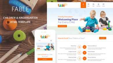 Photo of [Download-S2] Fable v1.2 - Children Kindergarten Template