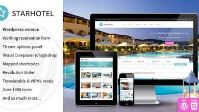 Photo of [Download-S2] Starhotel v2.0.8 - Responsive Hotel WordPress Theme